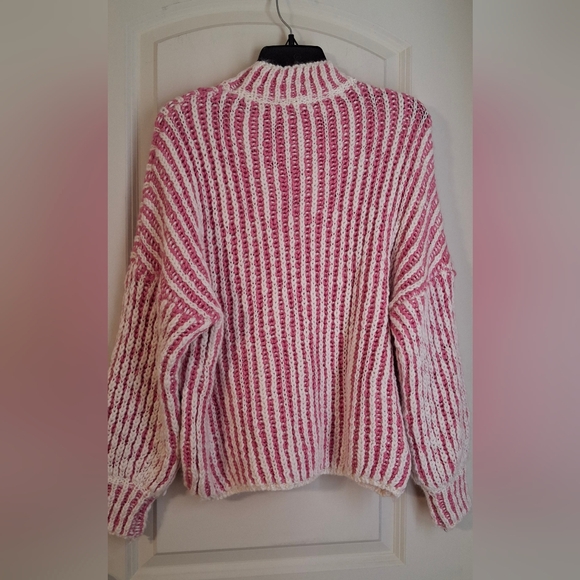 Pol sweater womens shirt 70 polyester 30 wool casual academia barbiecore - Picture 3 of 8